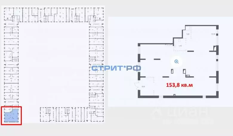 Торговая площадь в Московская область, Химки городской округ, д. ... - Фото 2