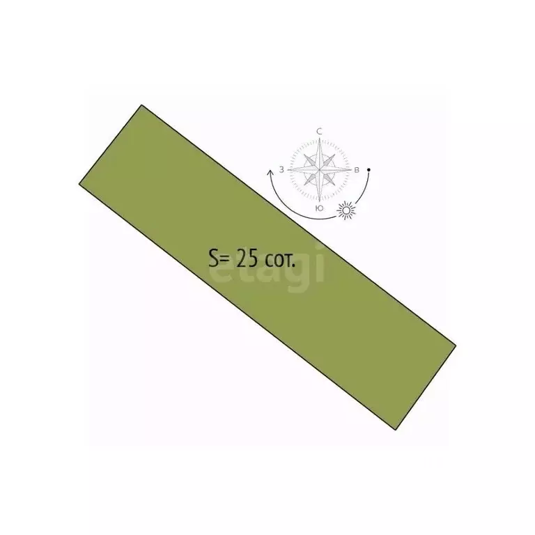 Участок в Брянская область, Брянский район, Добрунское с/пос, д. ... - Фото 2