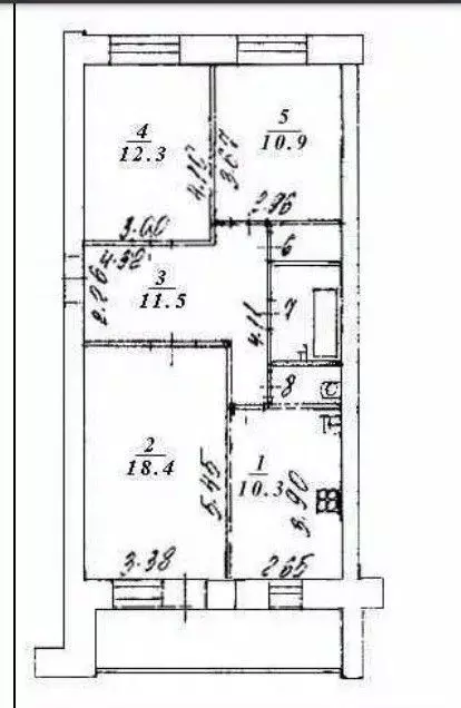 3-к кв. Кировская область, Киров Егоровская ул., 3 (69.9 м) - Фото 1