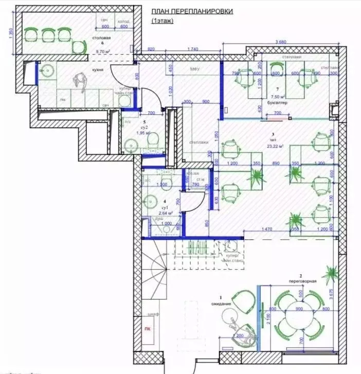 Помещение свободного назначения в Москва Летная ул., 95Бк2 (109 м) - Фото 2