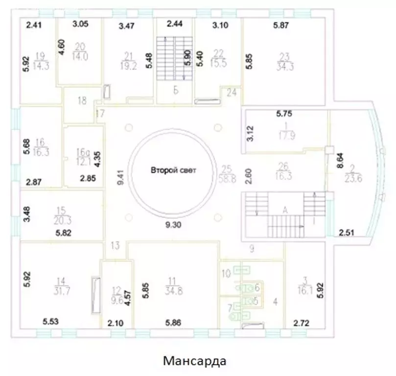 Офис (1244 м) - Фото 0