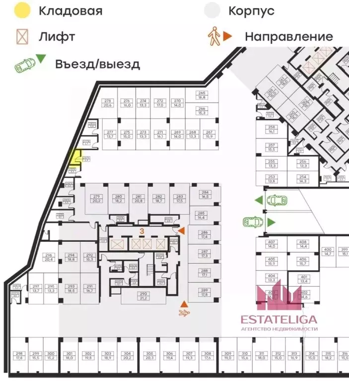 Гараж в Москва Озерная ул., 1к1/3 (3 м) - Фото 1
