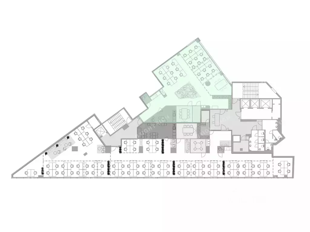 Офис в Москва Новослободская ул., 16 (224 м) - Фото 2