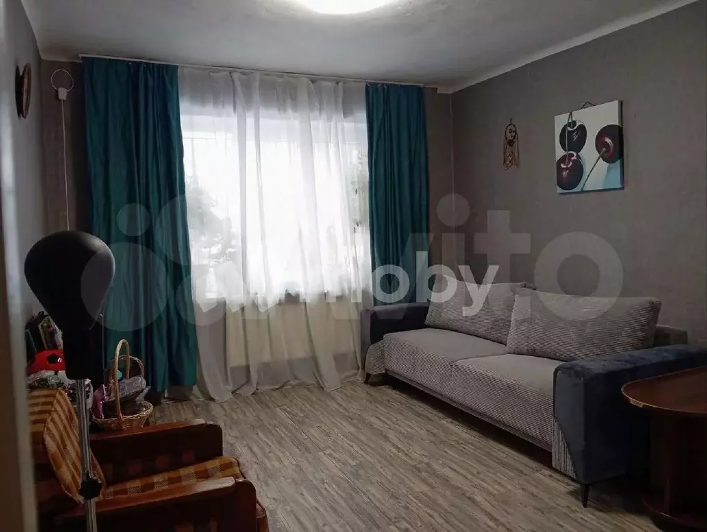 2-к. квартира, 45,8 м, 1/2 эт. - Фото 1