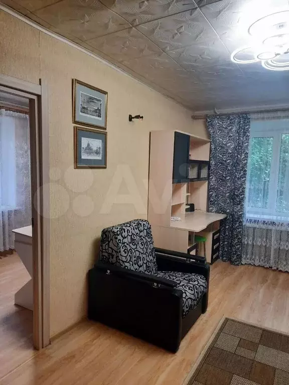 2-к. квартира, 42 м, 1/5 эт. - Фото 1
