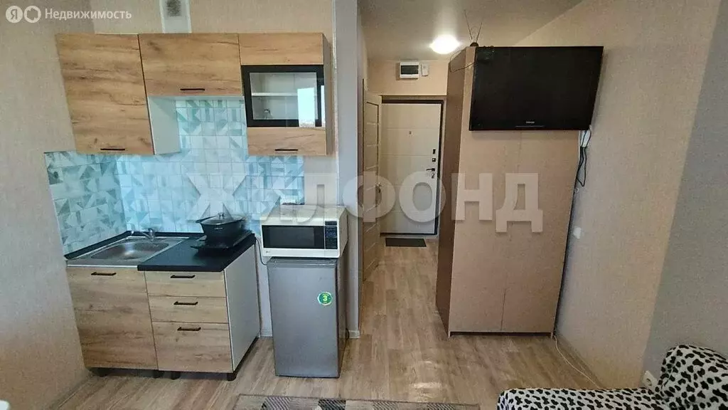 Квартира-студия: Новосибирск, улица Титова, 255/1 (17.9 м) - Фото 1