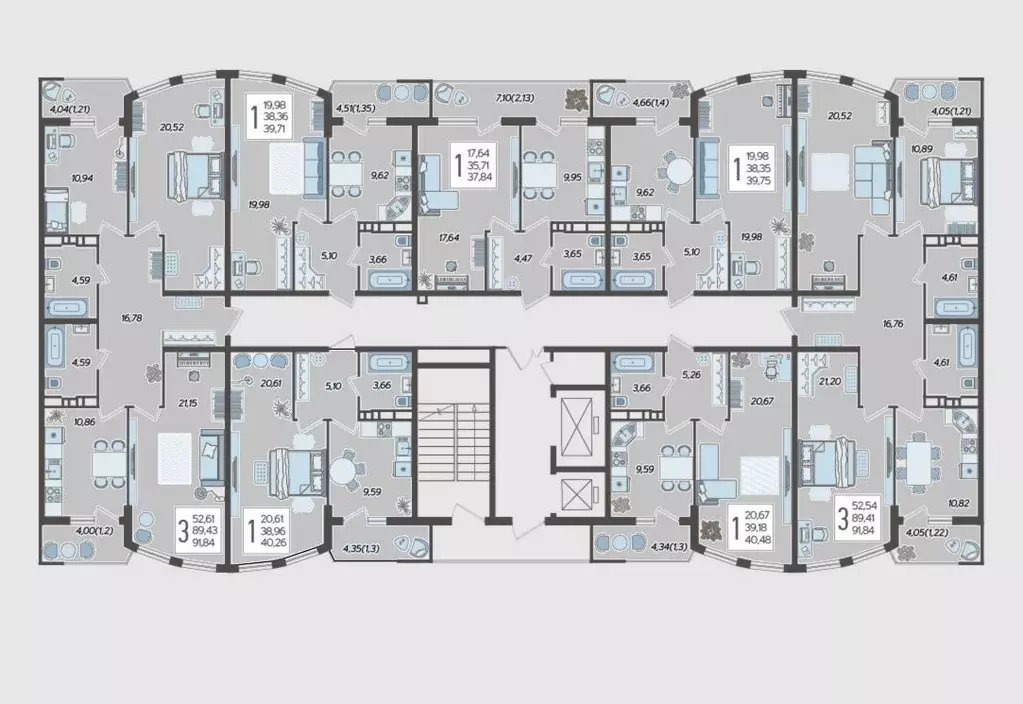 1-к кв. Краснодарский край, Краснодар Уральская ул., 100/6 (40.48 м) - Фото 2