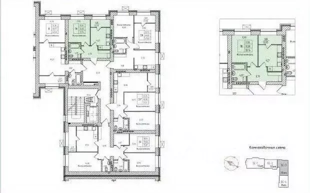 1-к кв. Татарстан, Казань ул. Михаила Миля, 11 (32.1 м) - Фото 2