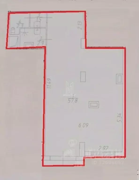 Помещение свободного назначения в Санкт-Петербург 26-я Васильевского ... - Фото 1