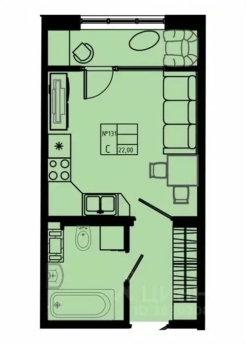 Студия Ленинградская область, Коммунар г. Гатчинский муниципальный ... - Фото 1