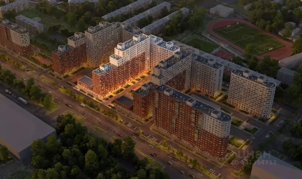 1-к кв. Московская область, Люберцы городской округ, Томилино пгт, ... - Фото 2