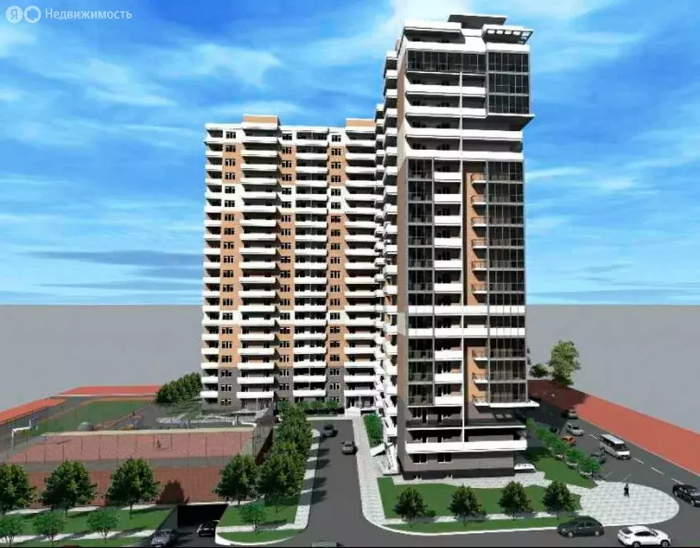 Квартира-студия: Анапа, Владимирская улица, 148к1 (22 м) - Фото 1