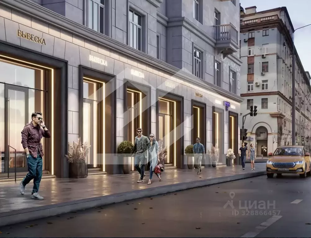 Торговая площадь в Москва 1-я Тверская-Ямская ул., 11 (80 м) - Фото 1