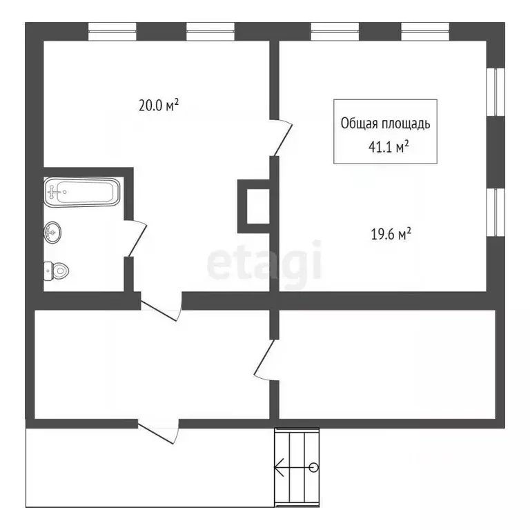 Дом в Новосибирская область, Колывань рп ул. Карла Маркса, 89 (41 м) - Фото 0