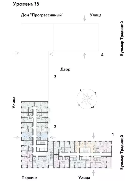 2-комнатная квартира: Тюмень, улица Восстания (47 м) - Фото 1