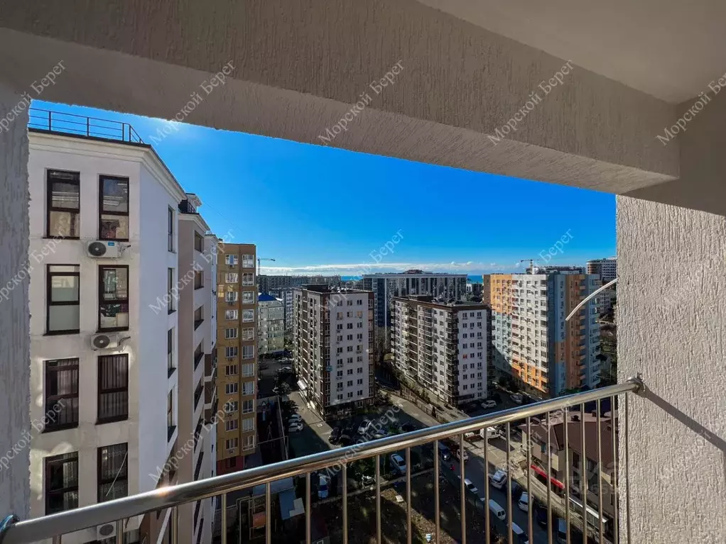 1-к кв. Краснодарский край, Сочи Мамайка мкр, ул. Волжская, 34 (32.4 ... - Фото 2