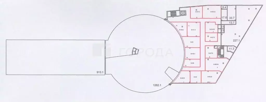 Торговая площадь в Новосибирская область, Новосибирск ул. Жуковского, ... - Фото 2