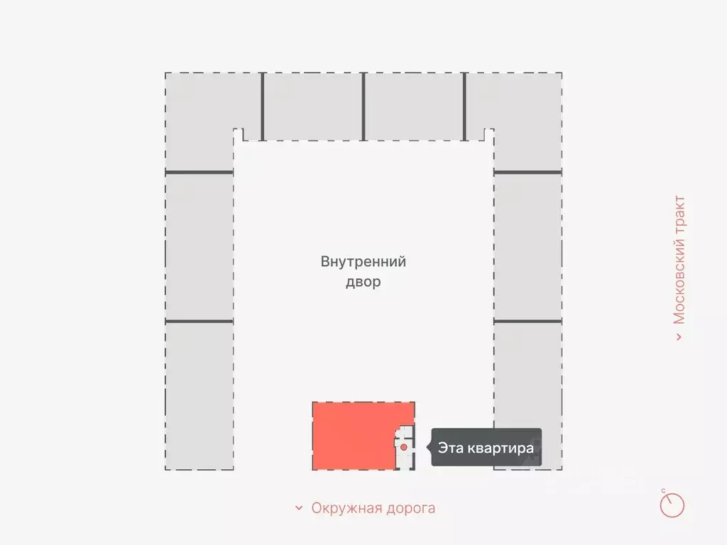 1-к кв. Тюменская область, Тюмень Кремлевская ул., 97 (30.7 м) - Фото 0