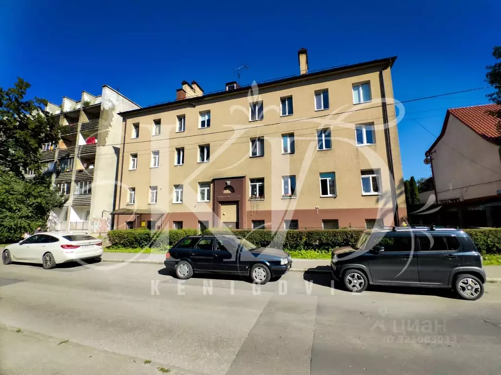 2-к кв. Калининградская область, Калининград Береговая ул., 14 (46.8 ... - Фото 0