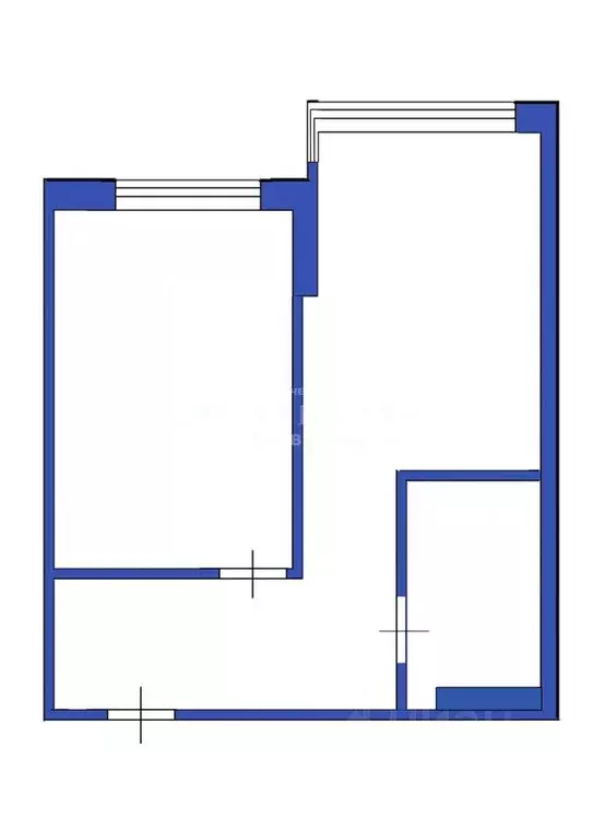2-к кв. Кемеровская область, Кемерово ул. Мичурина, 58 (38.2 м) - Фото 1