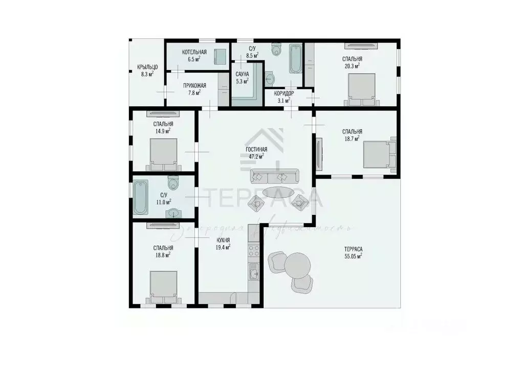 Дом в Ленинградская область, Ломоносовский район, Гостилицкое с/пос, ... - Фото 2