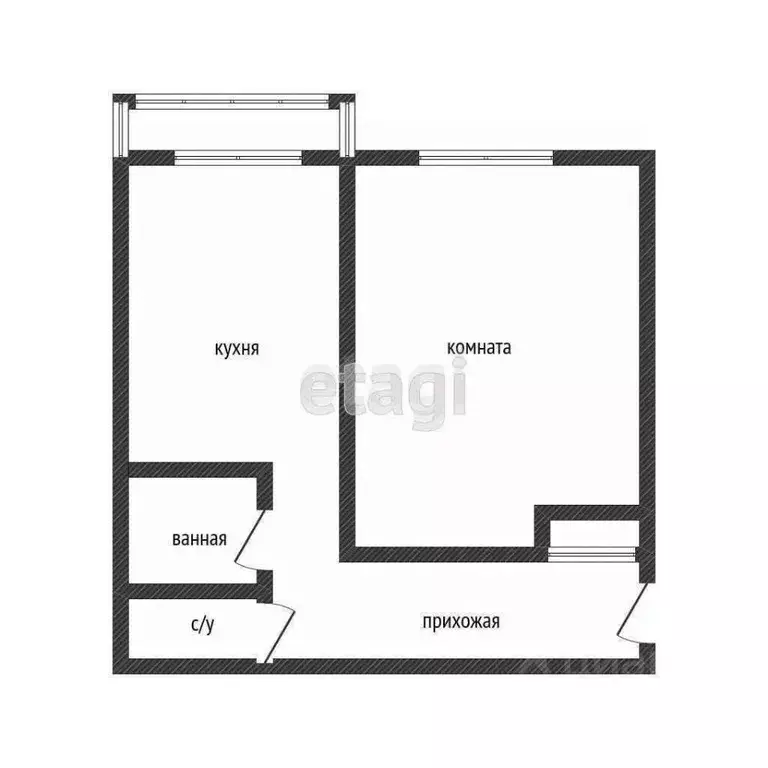 1-к кв. Краснодарский край, Горячий Ключ Черноморская ул., 56 (41.2 м) - Фото 1