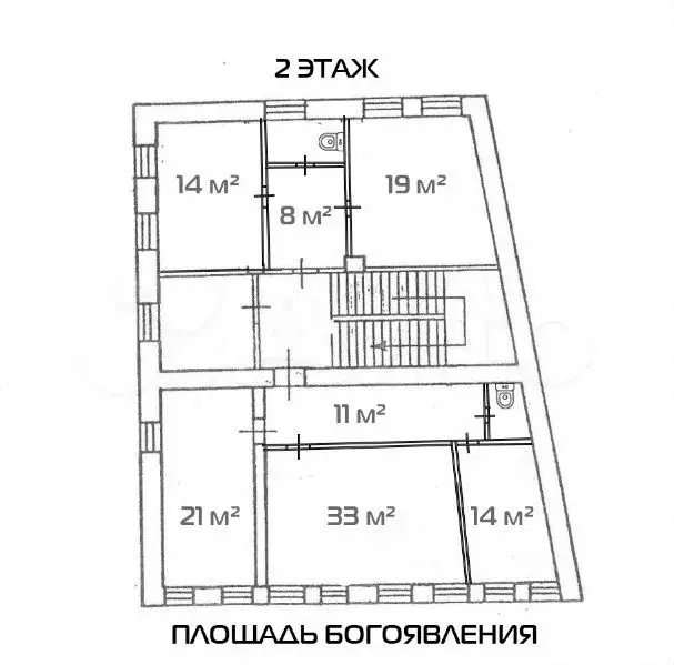 137 мв топовом месте, на пл. Богоявления - Фото 0