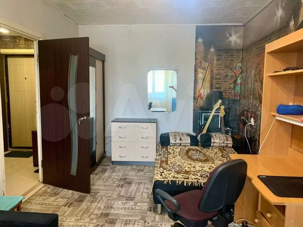 1-к. квартира, 30 м, 5/5 эт. - Фото 1