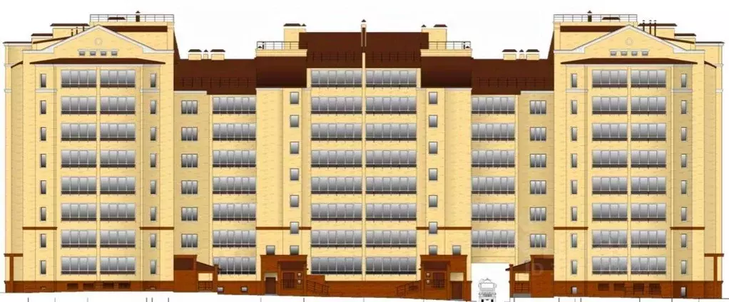 3-к кв. Омская область, Омск Старгород мкр, ул. Нагибина, 44 (101.4 м) - Фото 2