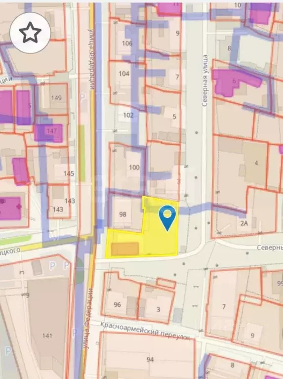 Участок в Ульяновская область, Ульяновск Северный пер. (9.93 сот.) - Фото 1