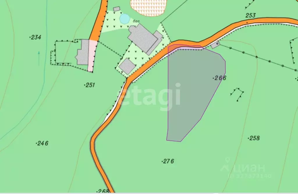 Участок в Крым, Ялта муниципальный округ, Виноградное пгт  (35.0 сот.) - Фото 1