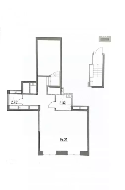 Торговая площадь в Москва ул. Академика Королева, 21 (70 м) - Фото 1