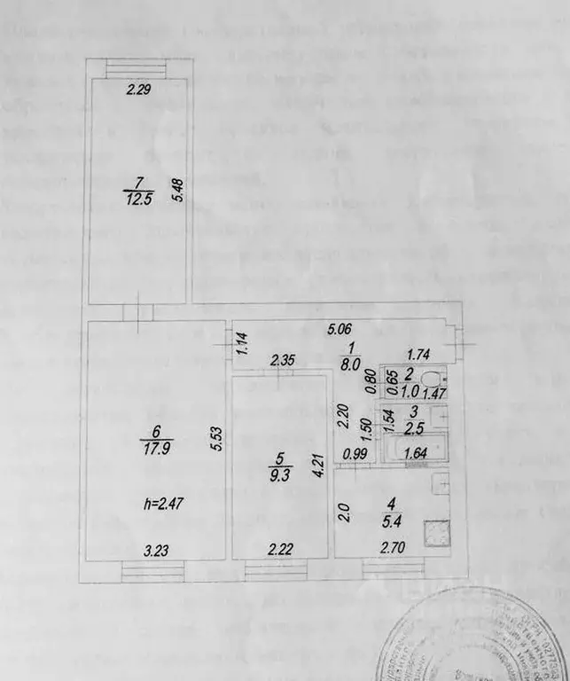 3-к кв. Саратовская область, Вольск ул. Чехова, 20 (56.6 м) - Фото 2
