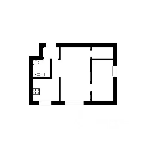 2-к кв. Красноярский край, Норильск ул. Бегичева, 18 (44.6 м) - Фото 1