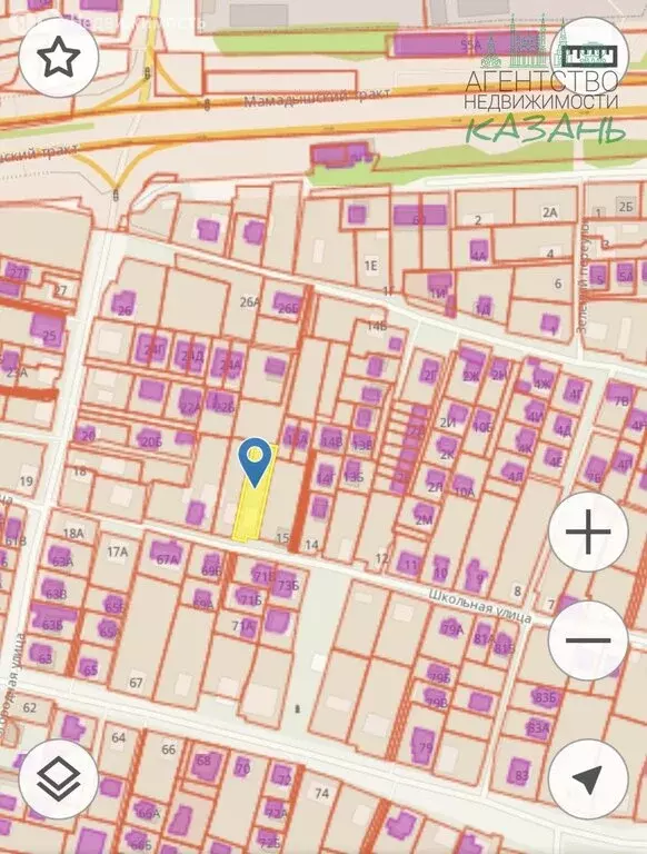 Участок в жилой массив Самосырово, Школьная улица, 16 (8 м) - Фото 1