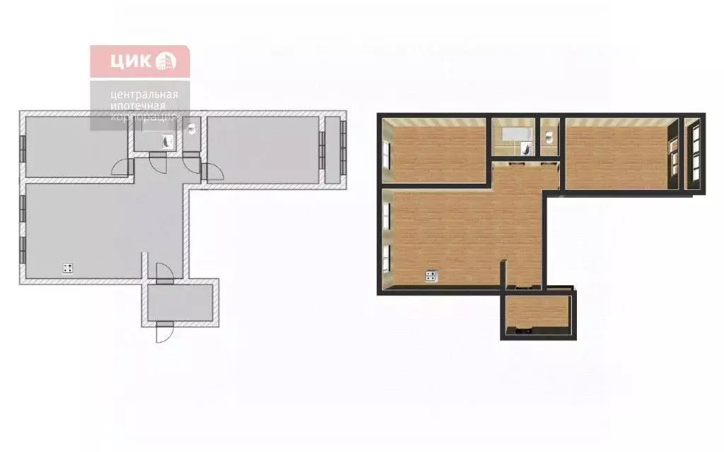 3-к кв. Рязанская область, Рязань Вишневая ул., 29 (92.0 м) - Фото 1