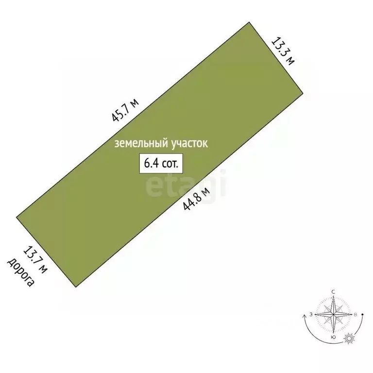 Участок в Ростовская область, Ростов-на-Дону Мечта СНТ,  (6.4 сот.) - Фото 0