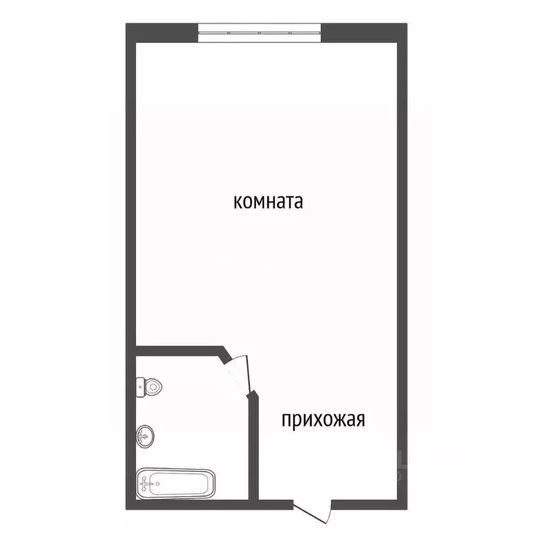 Студия Красноярский край, Красноярск Зеленая Роща мкр, ул. Воронова, ... - Фото 2