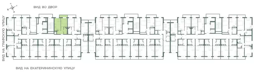 1-комнатная квартира: Мурино, Екатерининская улица, 11 (30.8 м) - Фото 1