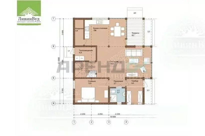 Дом в Ленинградская область, Выборгский район, Первомайское с/пос, ... - Фото 2