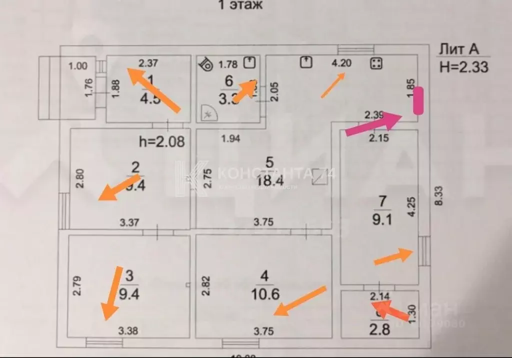 Дом в Челябинская область, Сосновский муниципальный округ, д. ... - Фото 2