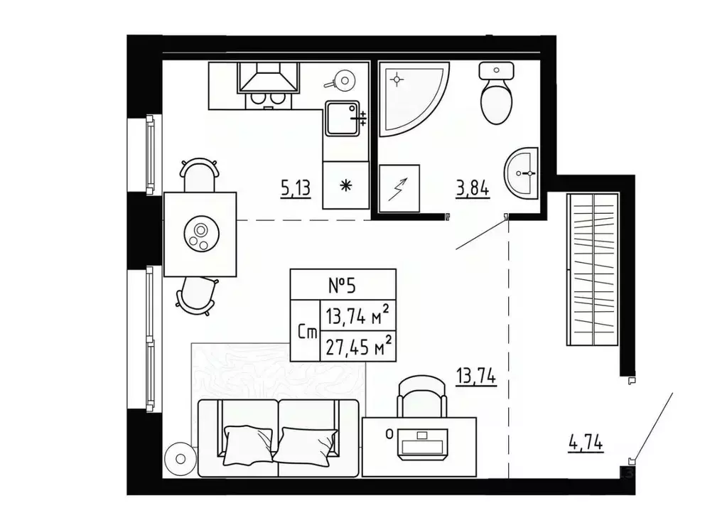 Студия Ленинградская область, Ломоносовский район, Аннинское городское ... - Фото 1