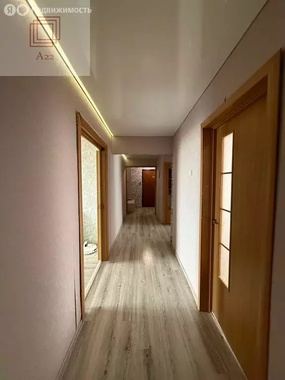 4-комнатная квартира: Алтайский край, городской округ Барнаул, рабочий ... - Фото 1
