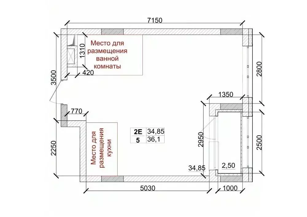 2-к кв. Кемеровская область, Кемерово ул. Дружбы, 10 (36.1 м) - Фото 1