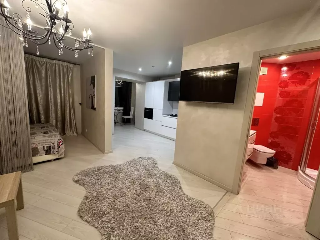 Студия Самарская область, Тольятти Спортивная ул., 43 (40.0 м) - Фото 1