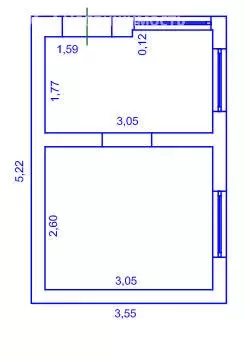 Дом в Ульяновск, СНТ Рассвет (85 м) - Фото 1