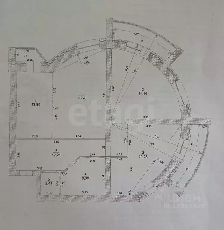 3-к кв. Ульяновская область, Ульяновск пер. 2-й Мира, 24 (112.7 м) - Фото 2