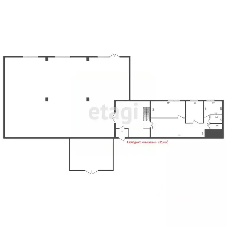 Помещение свободного назначения в Свердловская область, Сухой Лог ул. ... - Фото 2