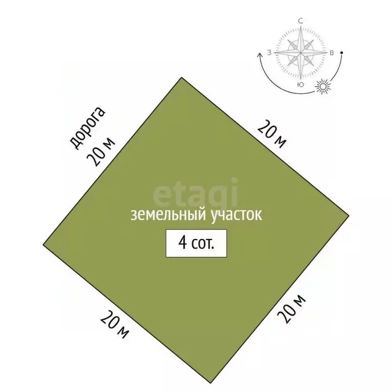 Участок в Ростовская область, Мясниковский район, Краснокрымское ... - Фото 2