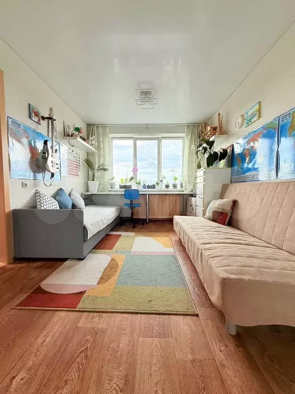 3-к. квартира, 58,6 м, 9/9 эт. - Фото 1